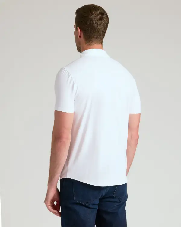 Casual Comfort-Knit Men's Casual Shirt