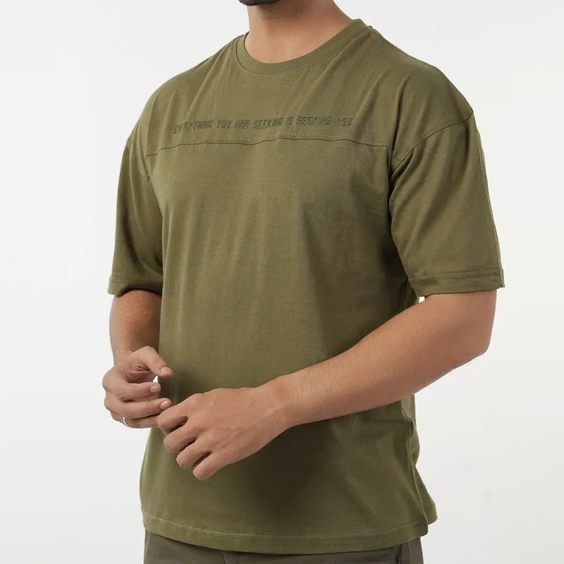 Men's Round Neck Easy Wear T-Shirt