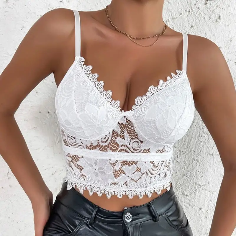 Deep-V Wireless Push-Up Bra
