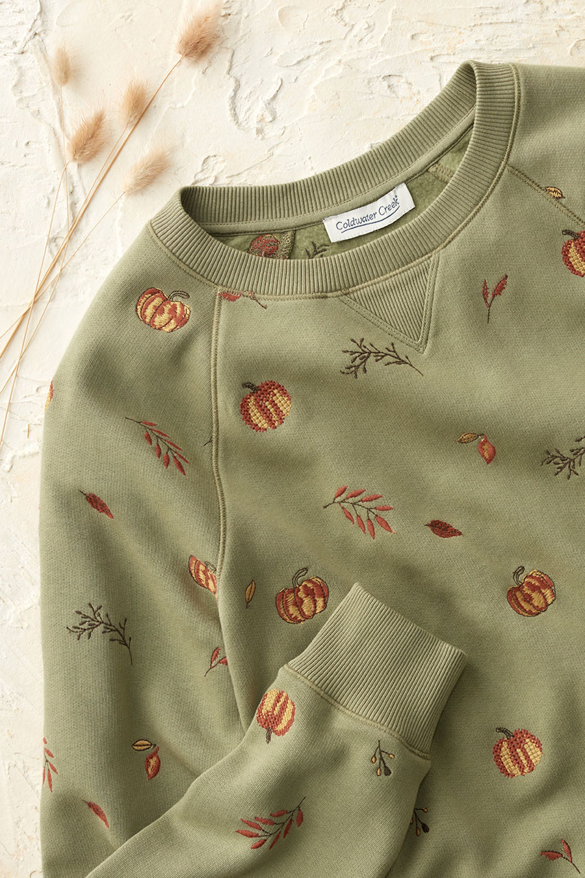 Patch O’ Pumpkins Sweatshirt