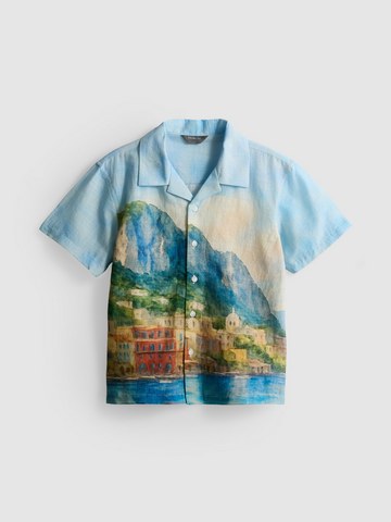 7-15yrs | Scenic Print Shirt detail 1