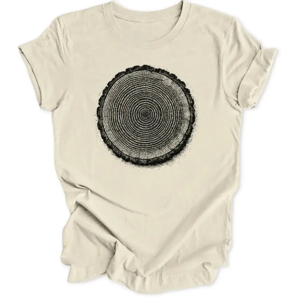 Grunge Tree Ring Unisex T-Shirt