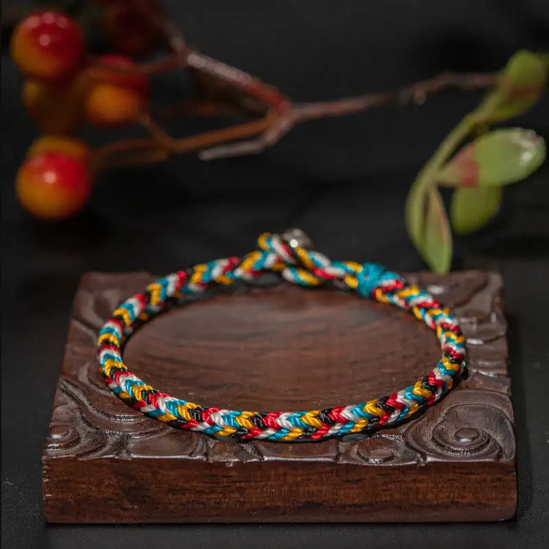 Handmade Color Thread Braid String Bracelet