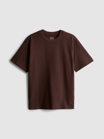 7-15yrs | Pure Cotton Stripe Textured T-Shirt detail 2