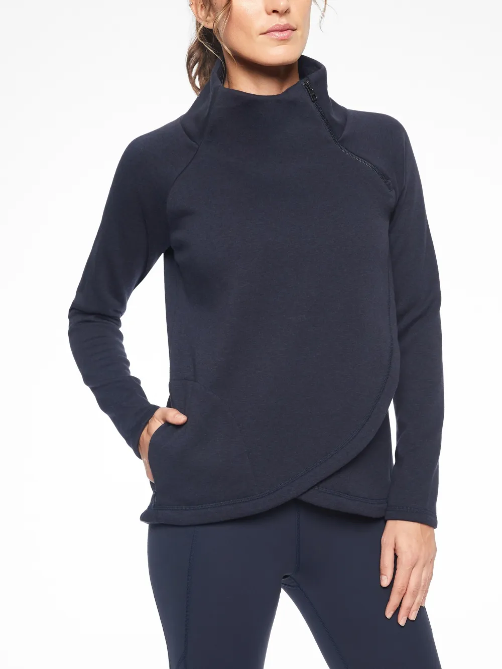 Cozy Karma Asym Pullover