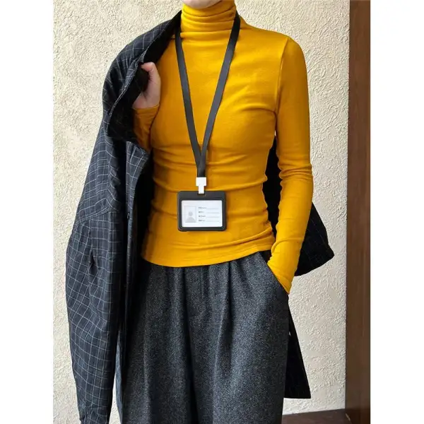 Soft Slim Fit Long Sleeve T-Shirt