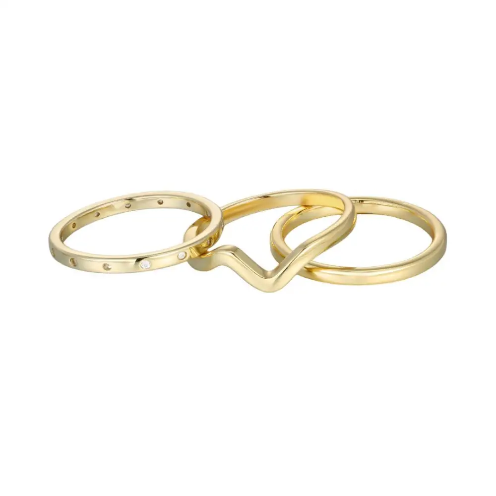 Essential Crystal Band Fashion Ring