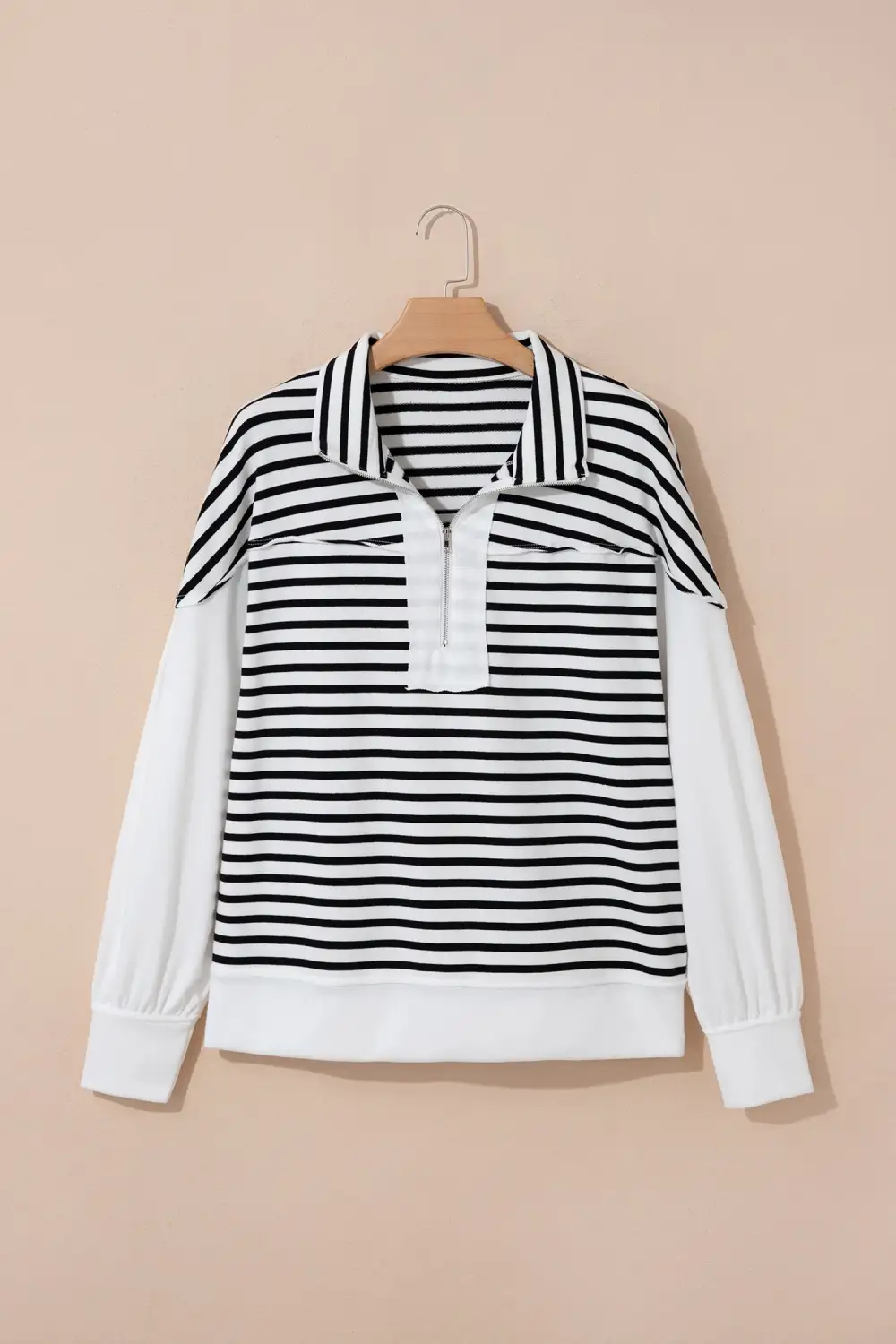 Refined Striped Long Sleeve Top