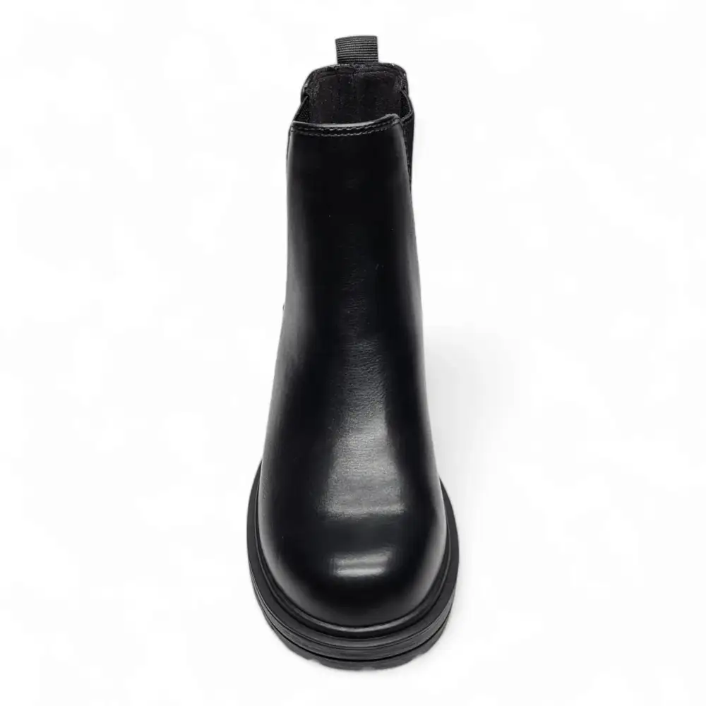 Paden Round Toe Chelsea High Top Bootie