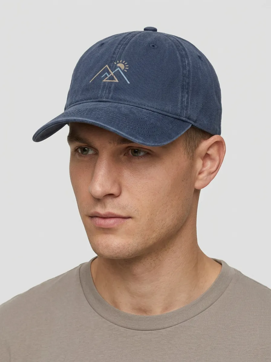 Unisex Mountain Sun Lover Printed Baseball Cap