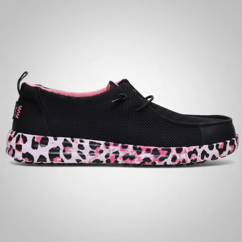 Wendy Work CE Leopard Slip Resistant Shoes