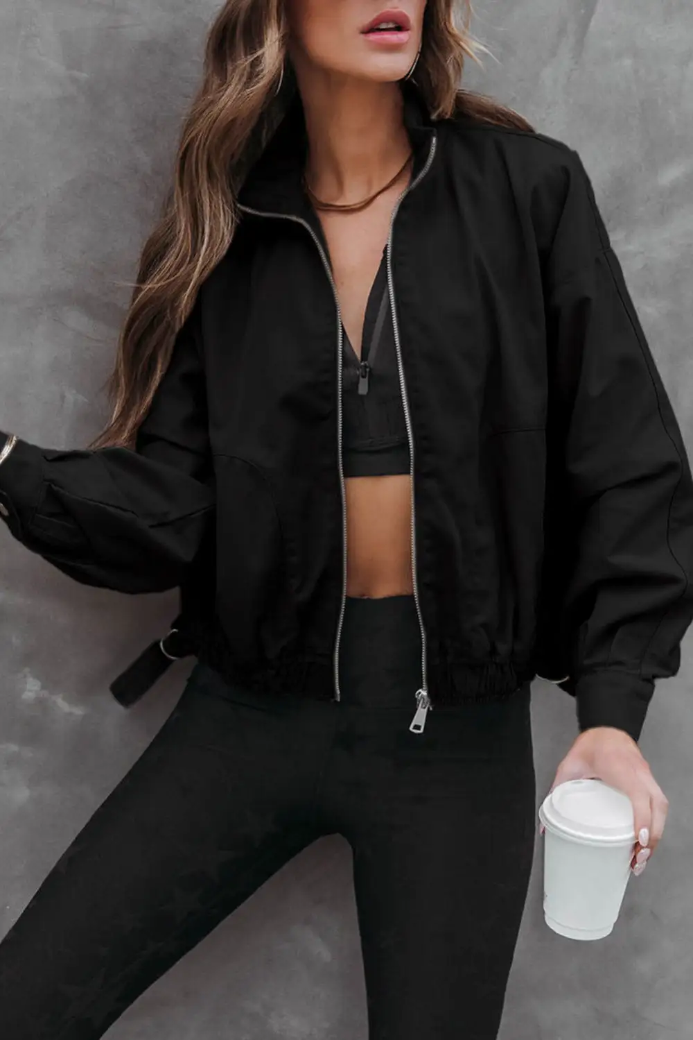 Zip Front Jacket