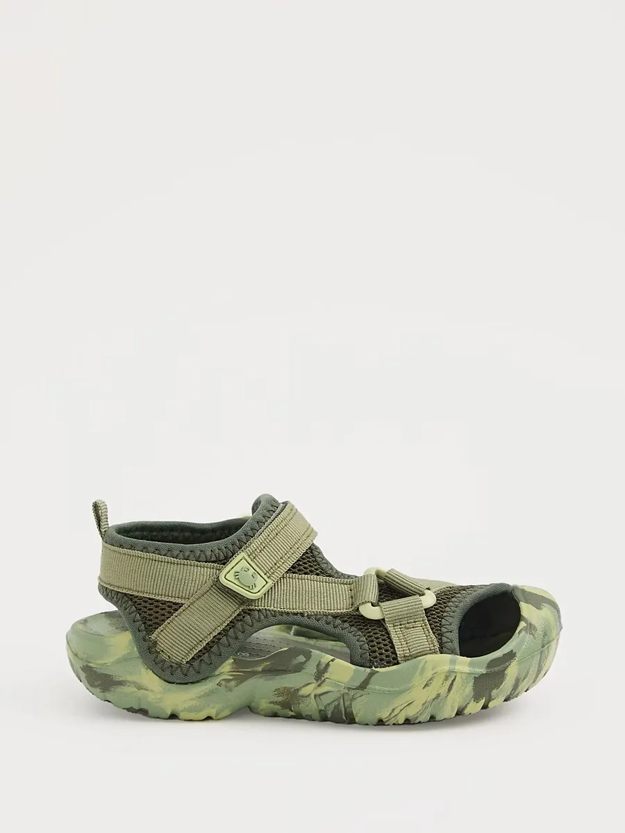 Camouflage Closed Toe Sandals