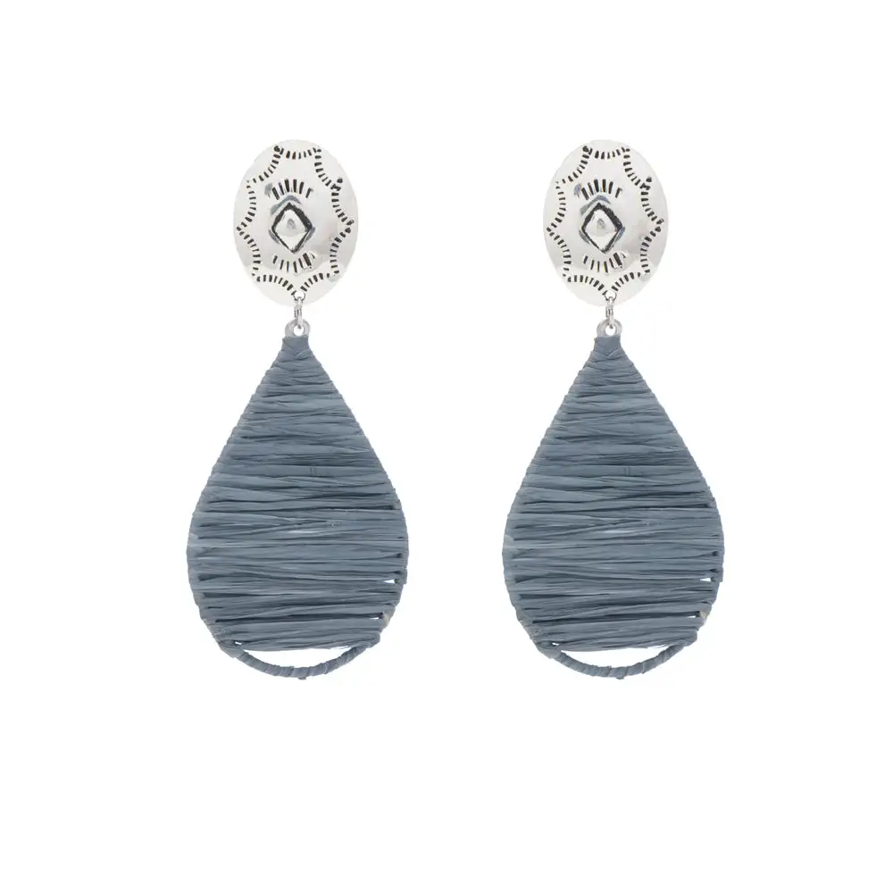 Textured Modern Artful Statement Earrings