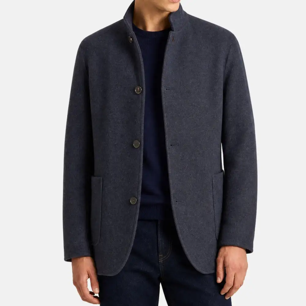 Classic Cashmere Tailored Blazer Jacket