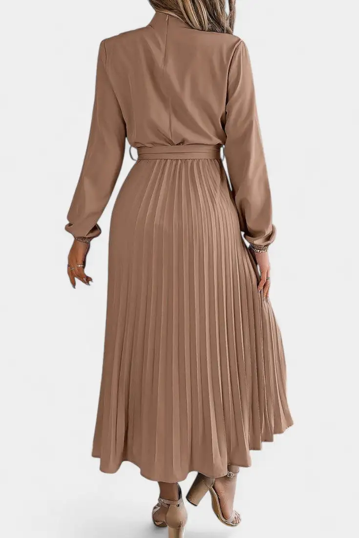 Pleated Casual Dress