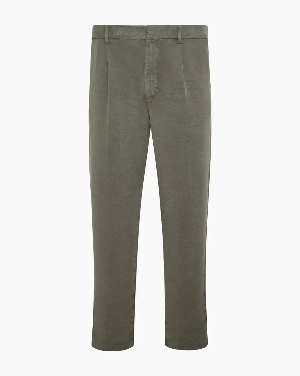 Lyocell Pleated Tailored Trousers