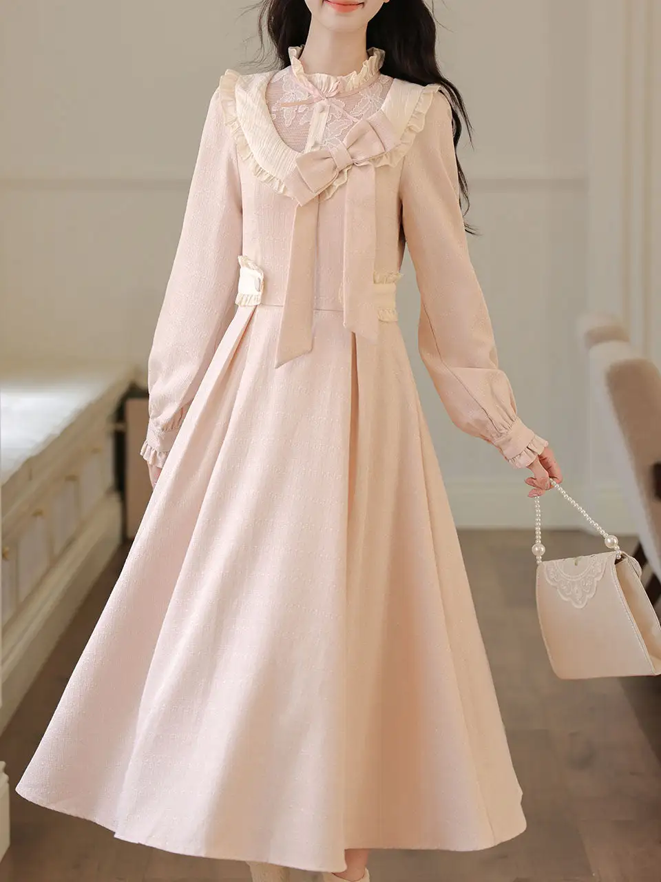 Bow Swing Swing Dress