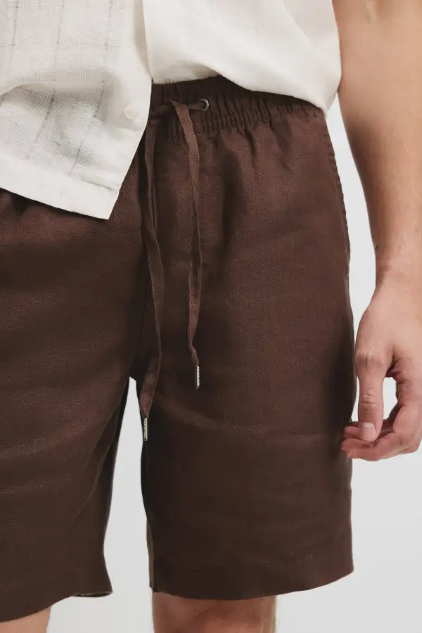Men's Everyday Drawcord Linen Shorts