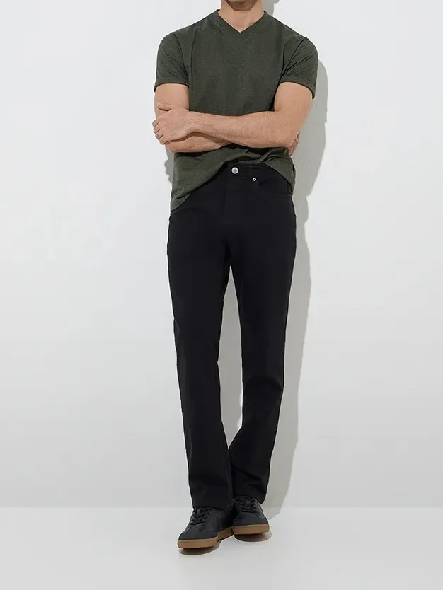 Casual Style Plain Loose Cotton T-Shirt