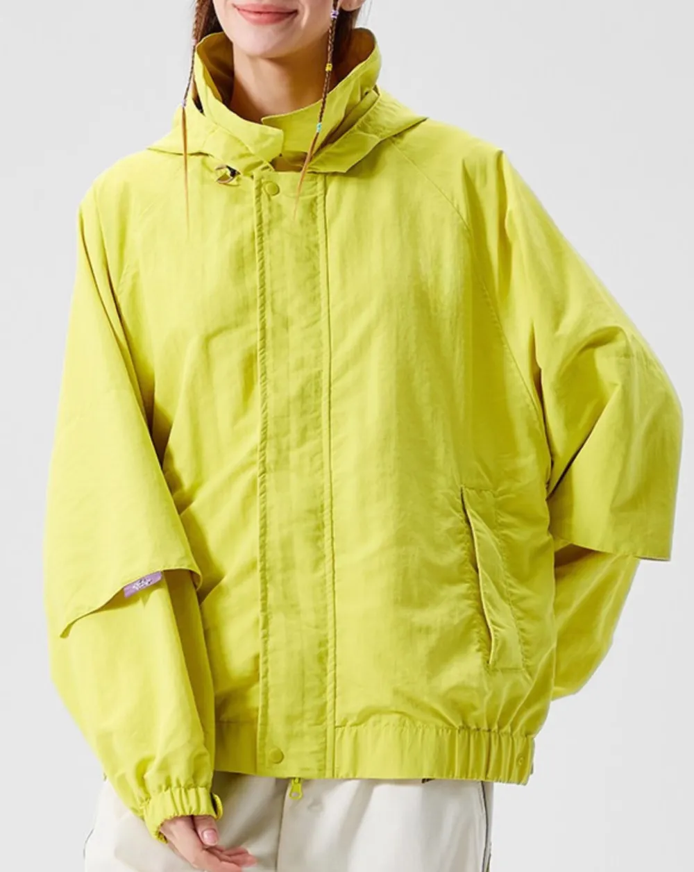 Water Repellent Wind Resistant Lightweight Outdoor Utility Jacket