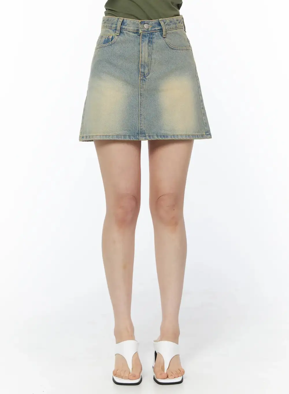Vintage Denim Skirt