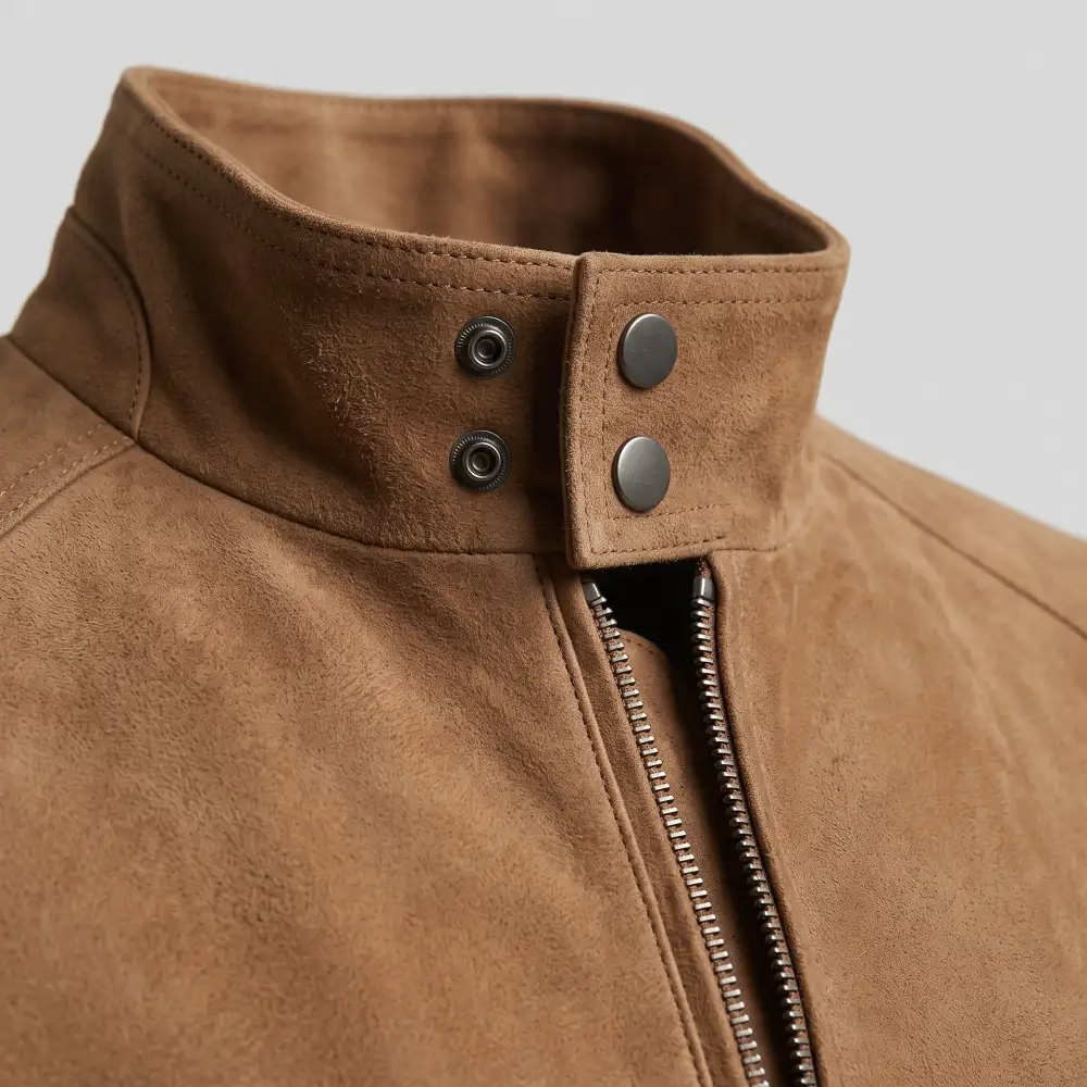 Suede Biker Jacket