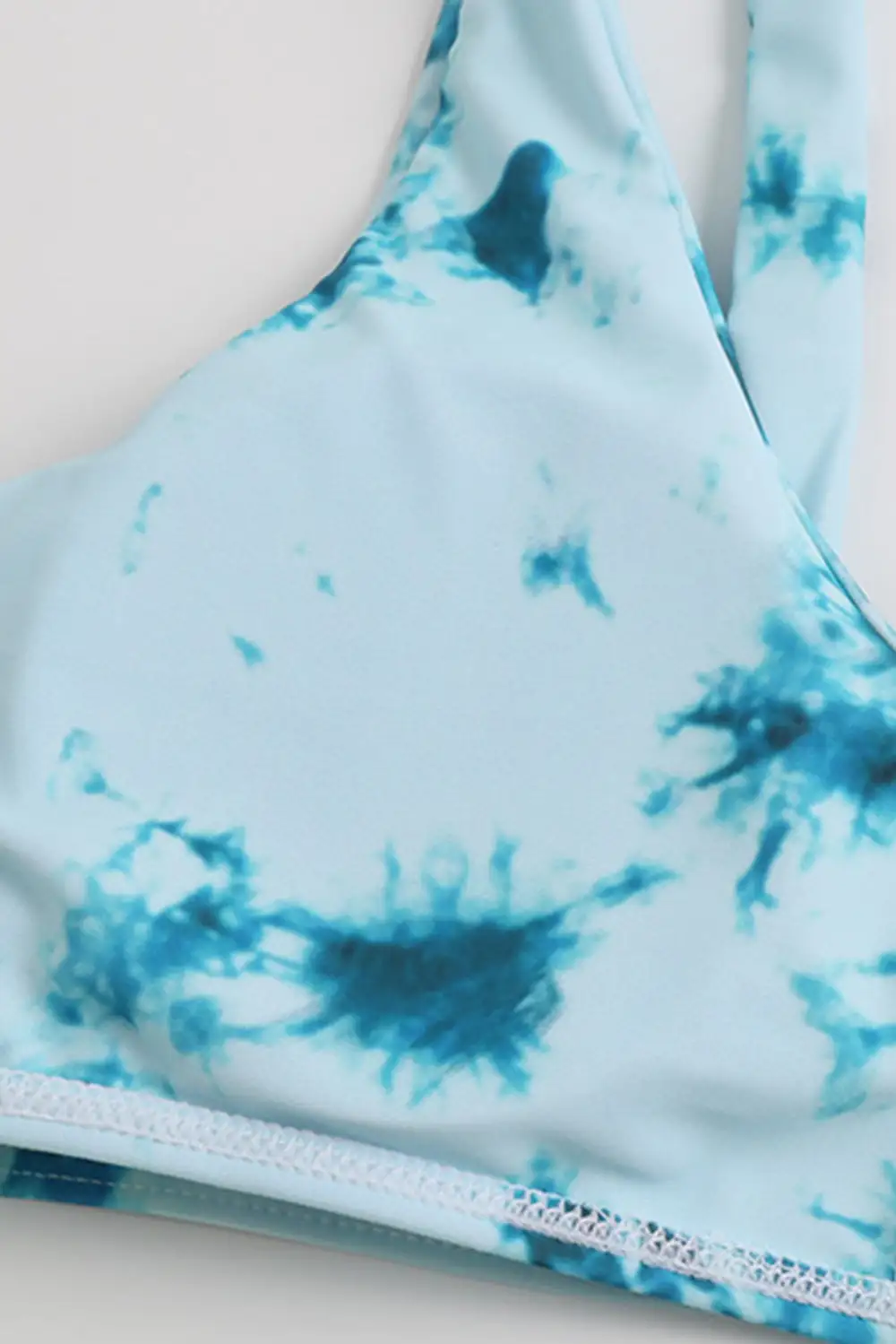 Swimwear Tie Dyed Print Bikinis Swimsuit Two Piece Swimwear