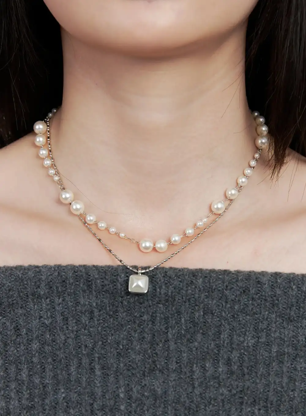 Pearl Layered Necklace