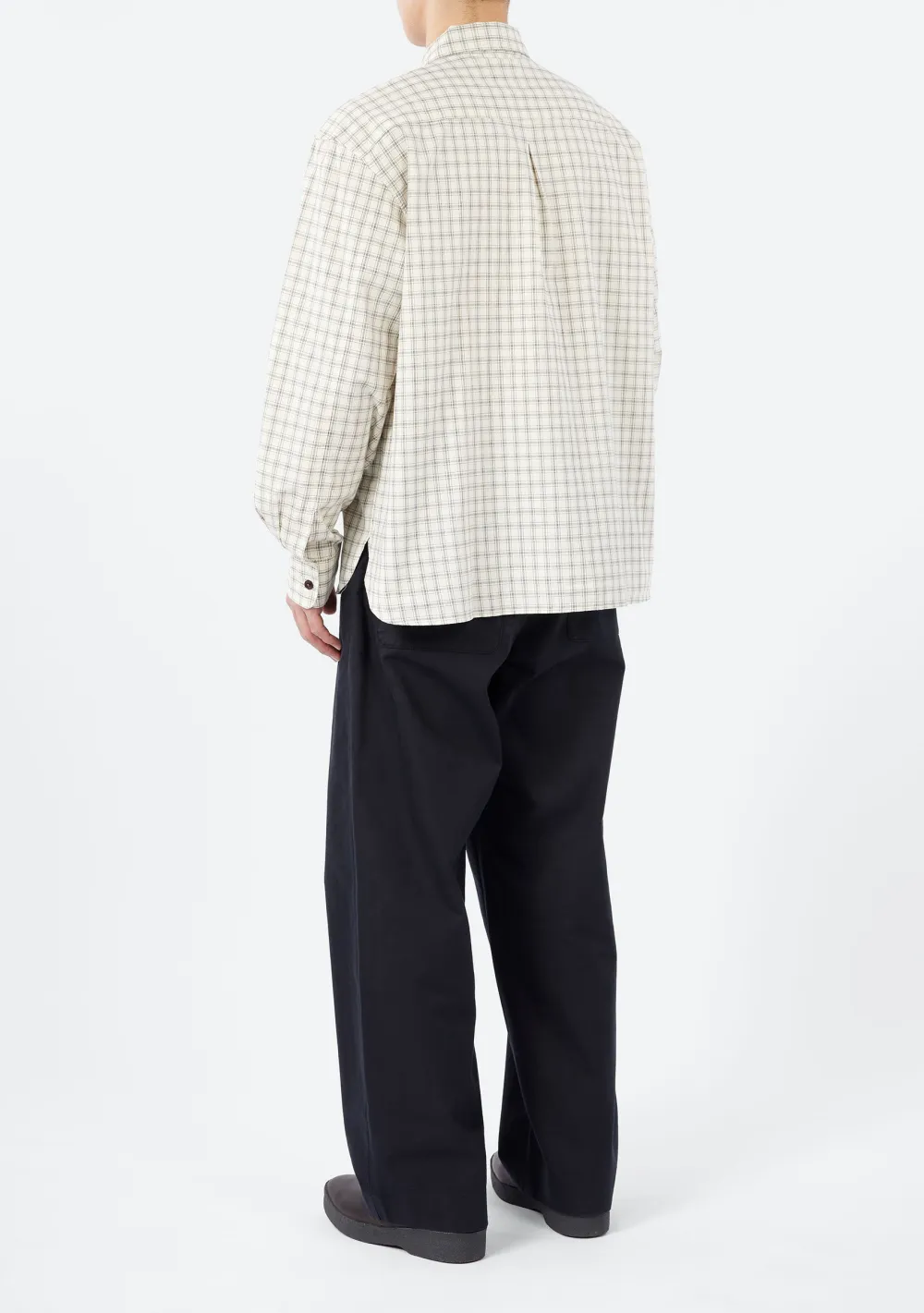 Men's Organic Cotton Spread Collar Shirt