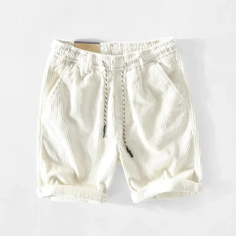 Men's Corduroy Relaxed Fit Pocket Shorts
