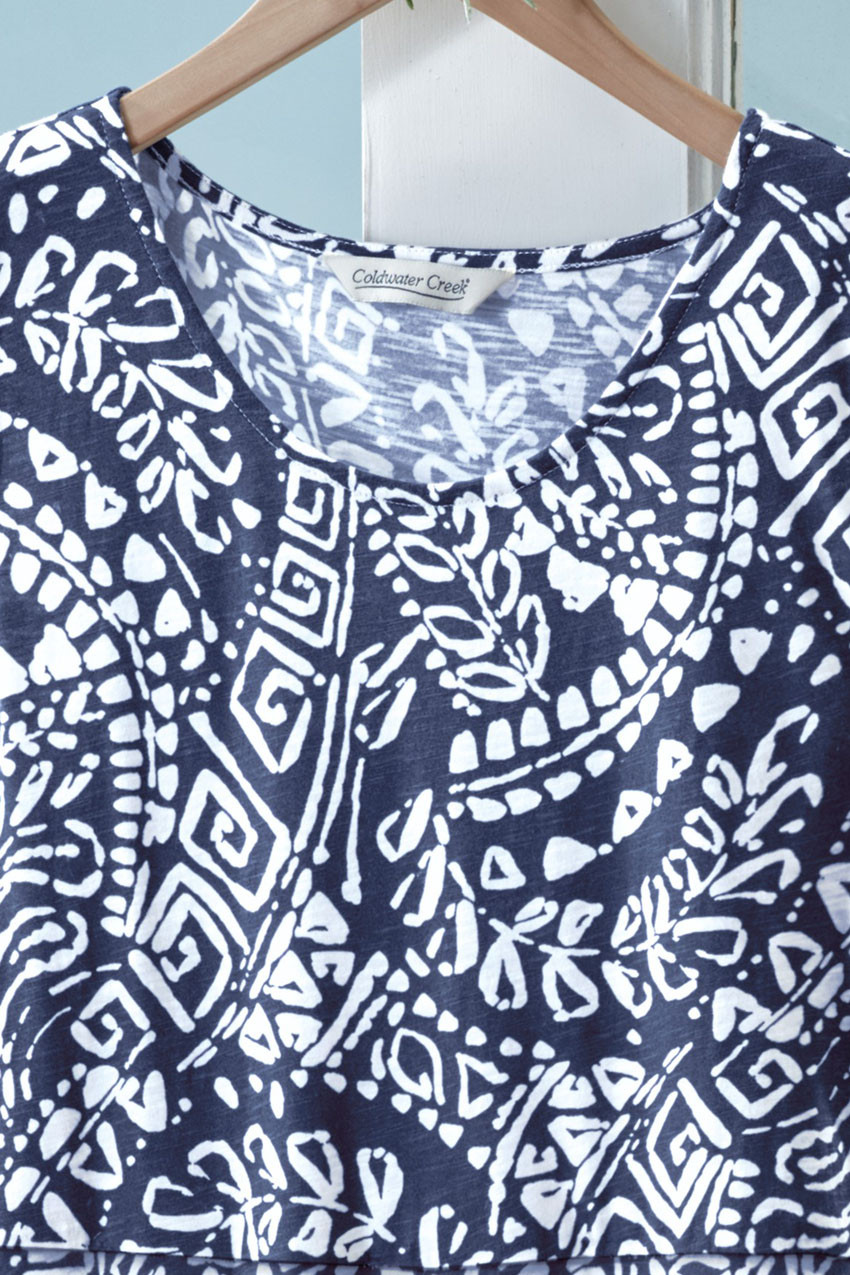 Batik Breeze Knit Dress