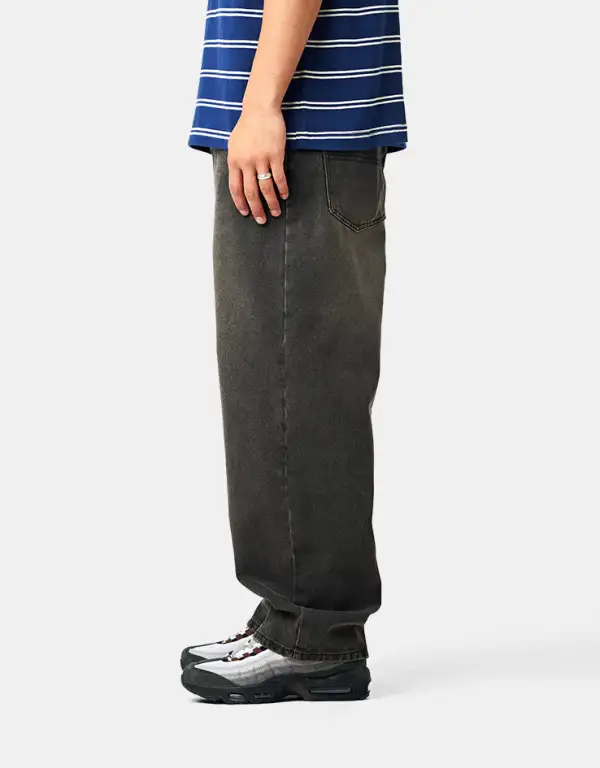 Faded Baggy Denim Jeans