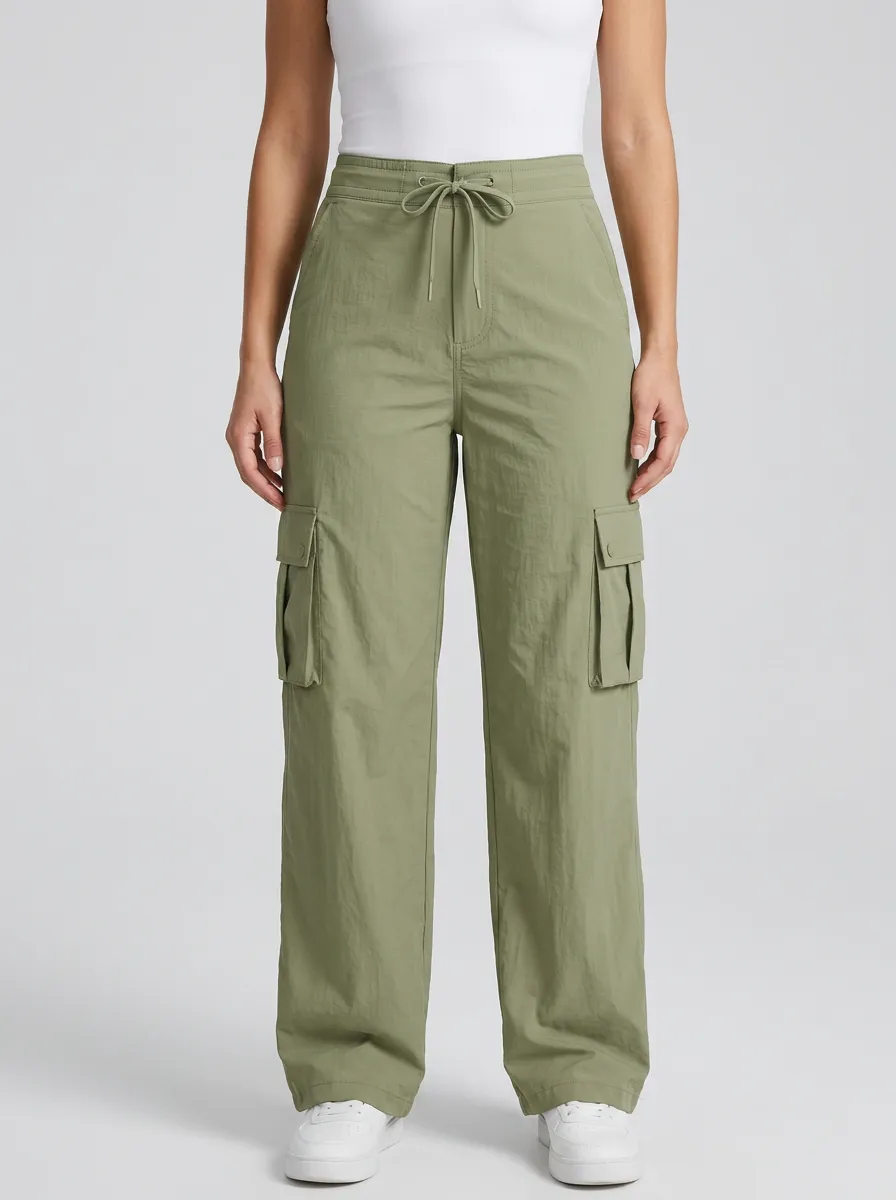 Drawstring Multi-Pocket Breathable Breathable Cargo Pants