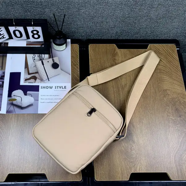 Zip Minimal Crossbody Bag