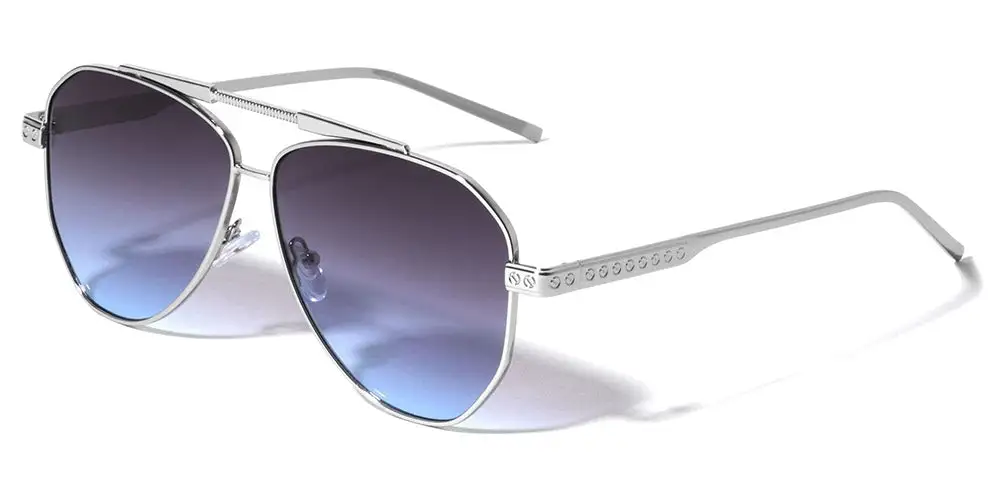 Classic Unisex Brow-Bar Sunglasses