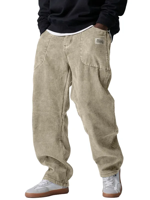 Corduroy Utility Pocket Pants