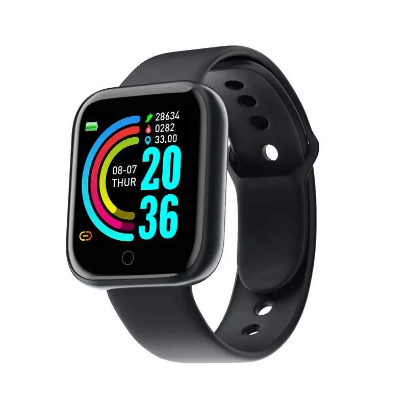The Web Shed Y68 Health & Fitness Series Multifunction Bluetooth Smart Watch