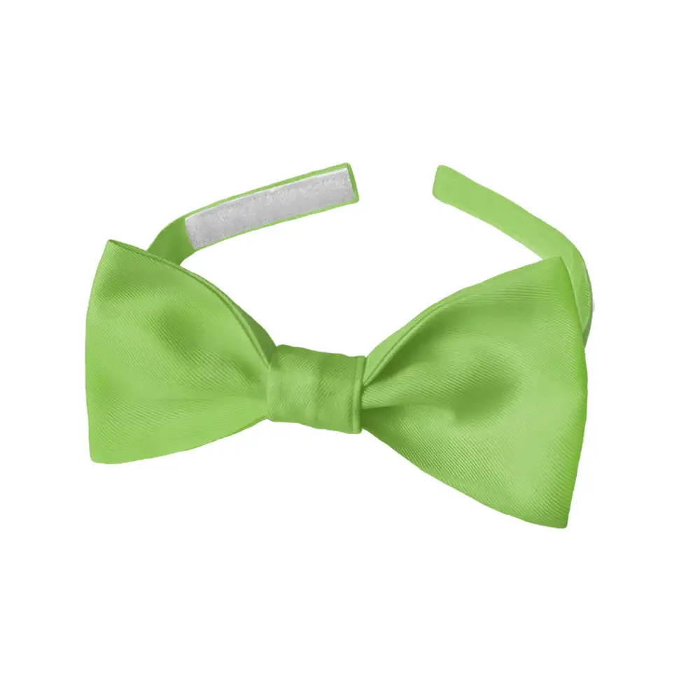 Refined Solid Pattern Bow Tie