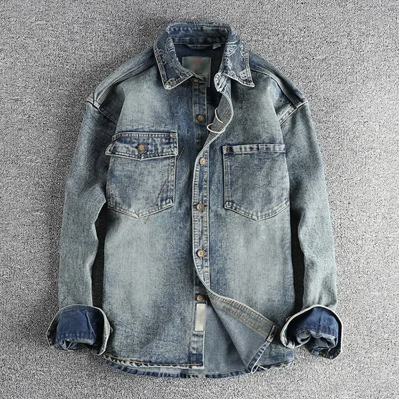 Embroidered Woven Washed Shirt
