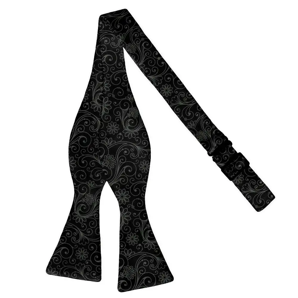 Decadence Paisley Motif Bow Tie