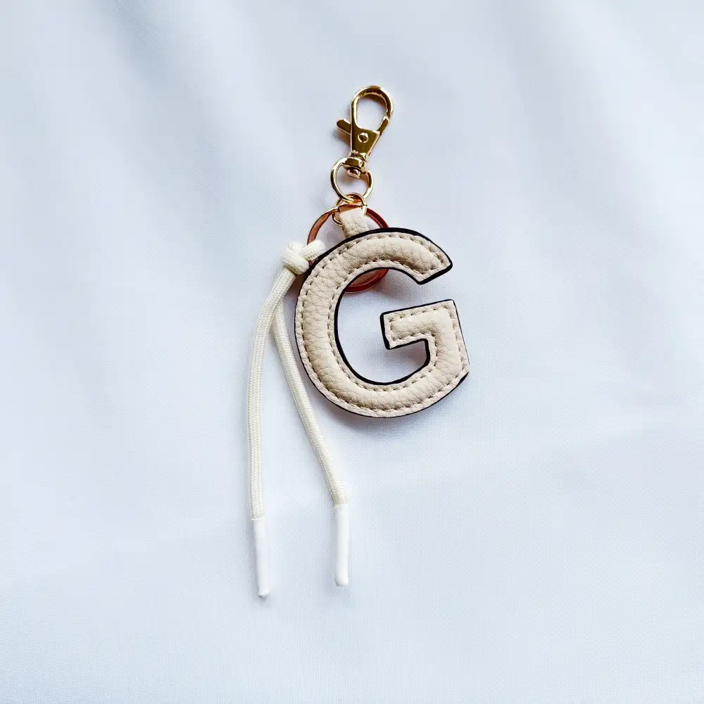 Initial Bag Charm