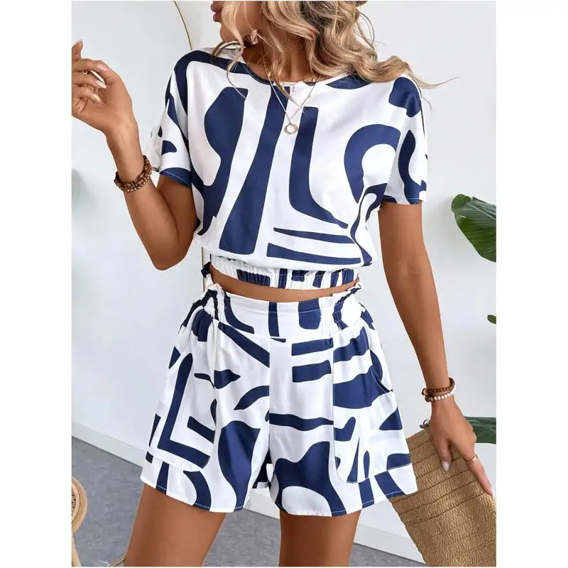 Short-Sleeve Women's Lounge Set