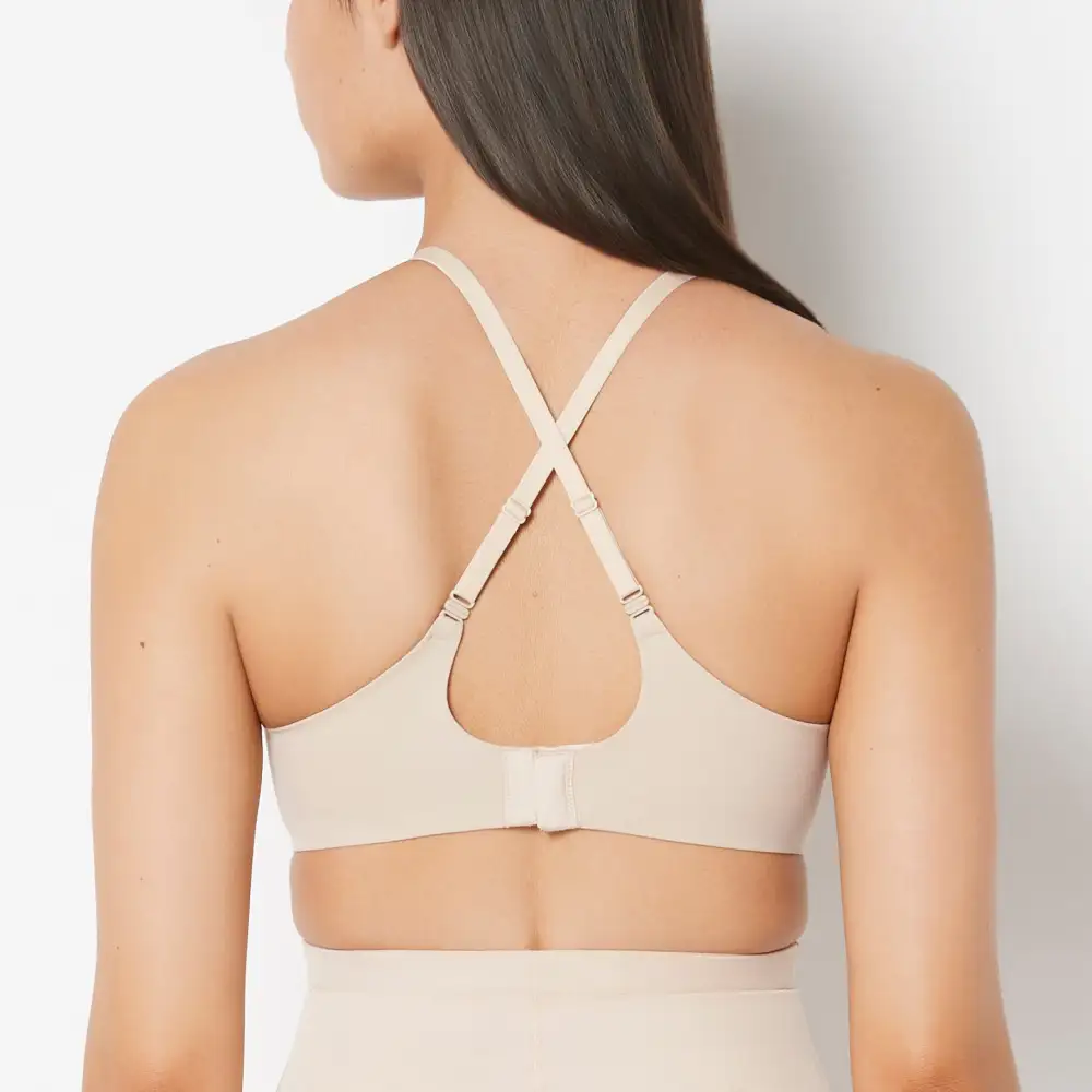 Delicate Full Coverage Wireless Push Up Bra