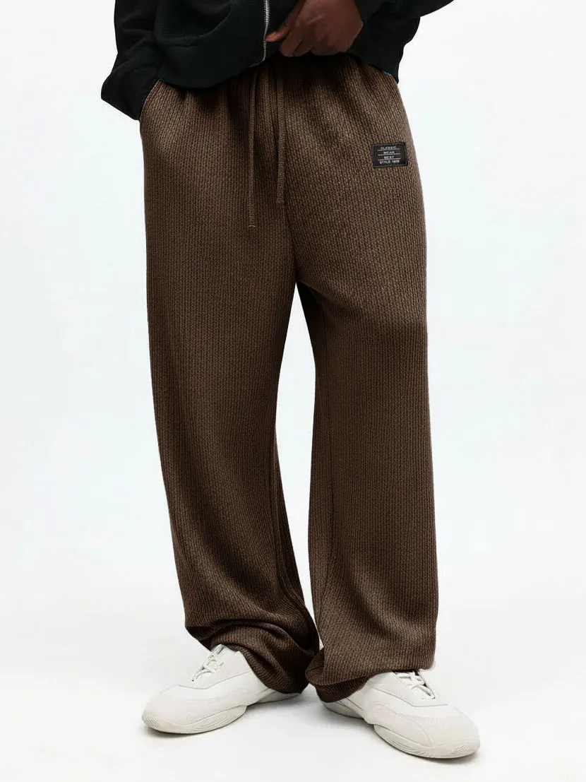 Seamed Detail Casual Pants