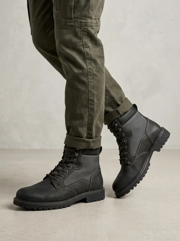 Men's Classic Topographic Work Boots
