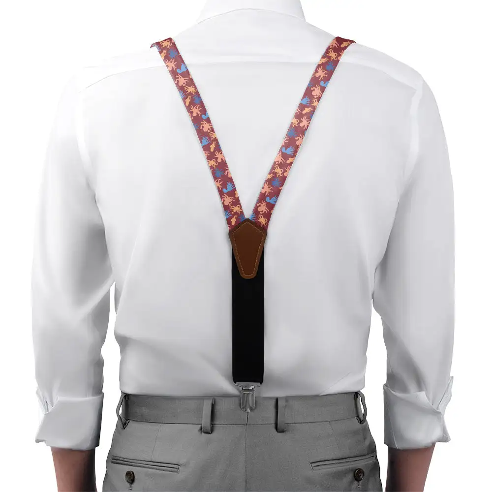 Octopus Theme Suspenders