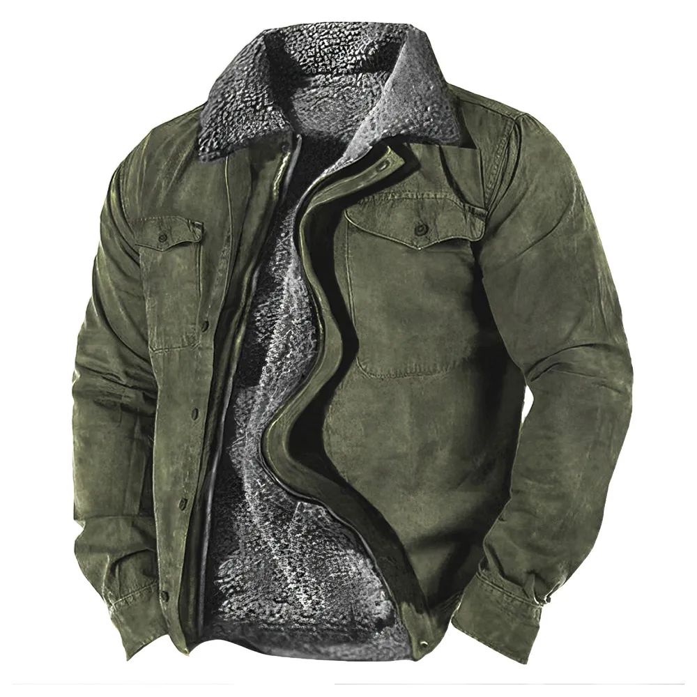 Everyday Fleece Lined Zip Front Coat