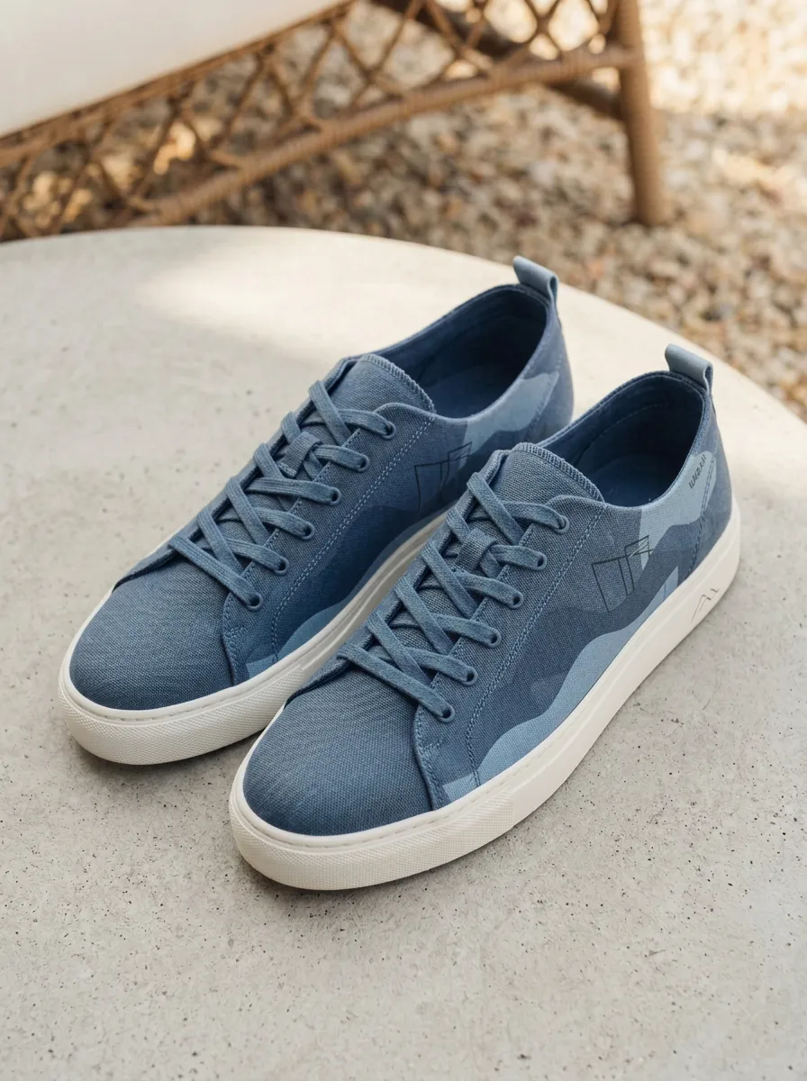 Camouflage Canvas Sneakers