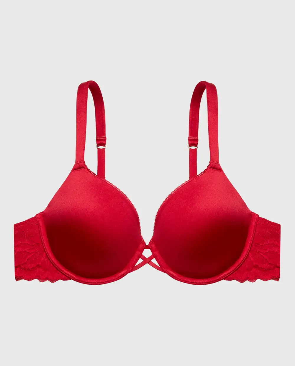 Signature Lightly Lined Full Coverage Bra With Lush Lace Wing